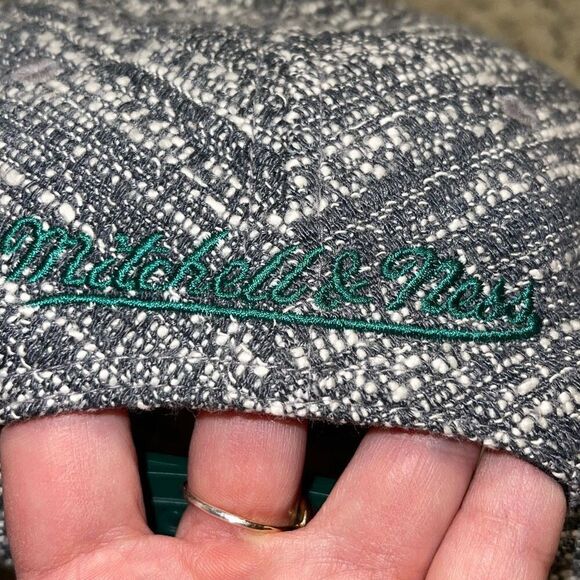 Mitchell & Ness Boston Celtics Snapback Hat Cap Adjustable New - Picture 2 of 7